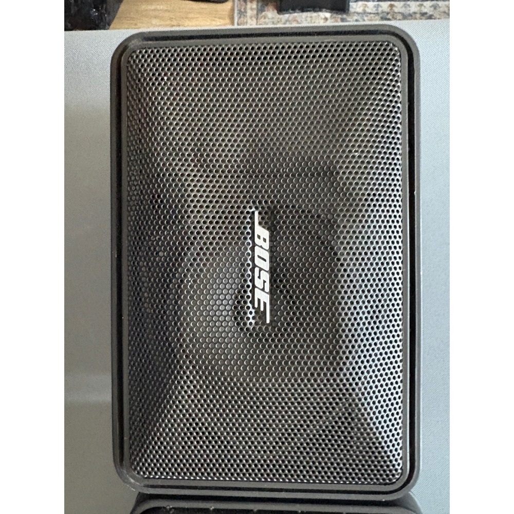 Bose Model 101 Music Monitor Speakers Pair Black 4 Ohm 60W C34521 C34522 - Picture 3 of 11